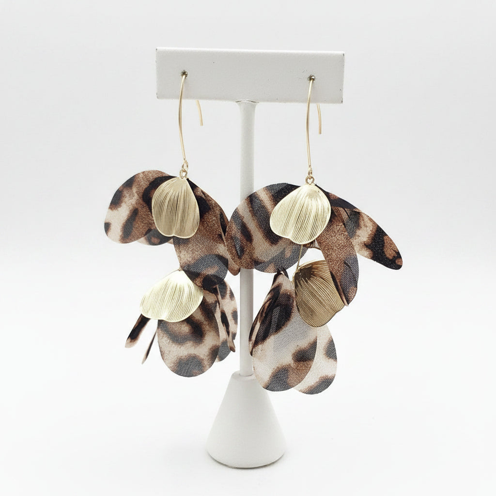 Animal Print Earrings