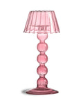 Plum Multi Ball Lamp-Style Glass Tealight Holder