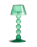 Dark Green Multi Ball Lamp-Style Glass Tealight Holder