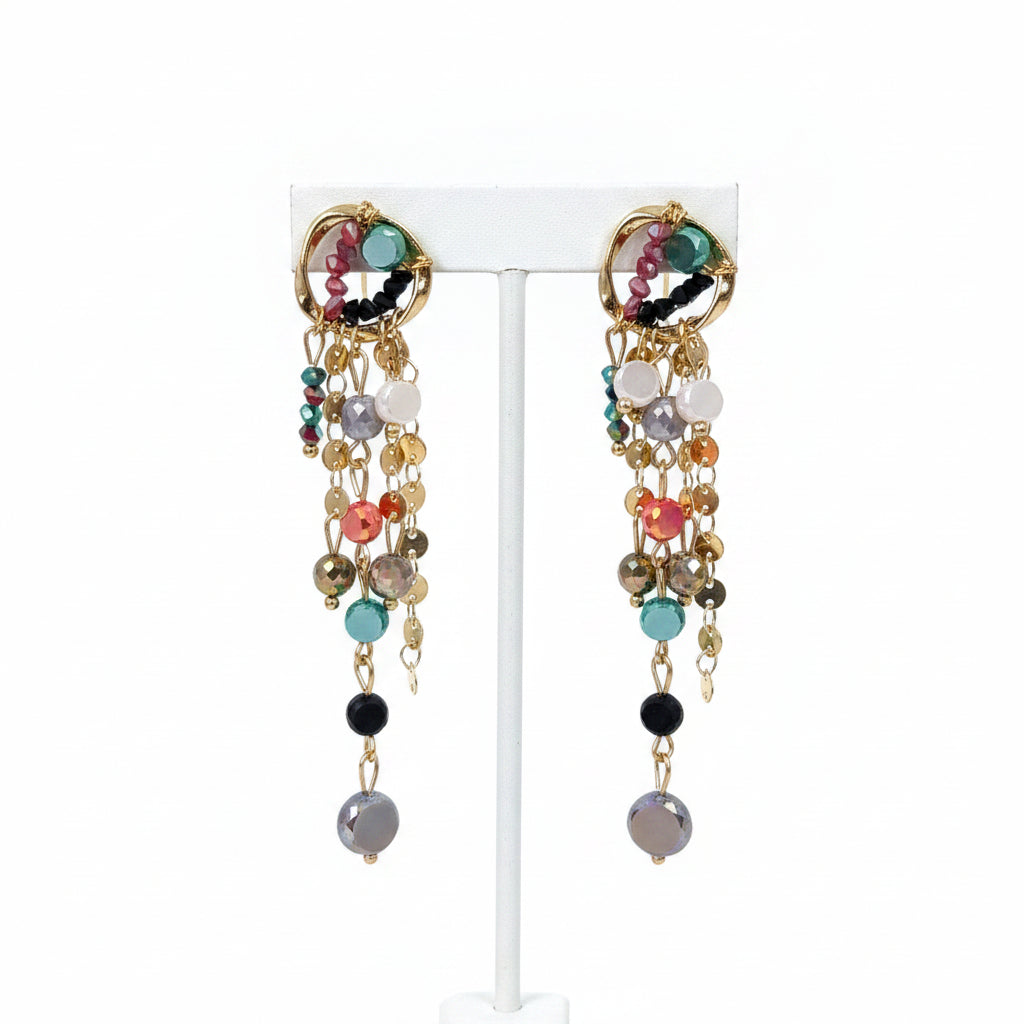 Luxury Beaded Earrings