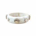 Marble Shell Bangle