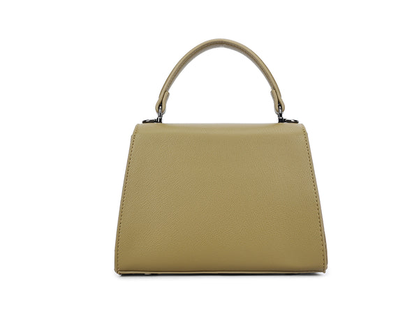Olive Green 60s Style Box Bag