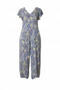 70s Style Paisley Pattern Jumpsuit