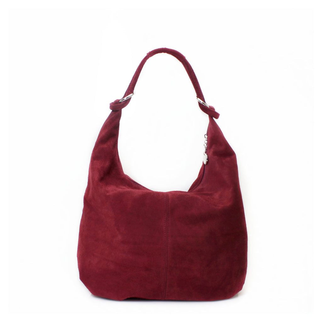 Italian Suede Shoulder Bag