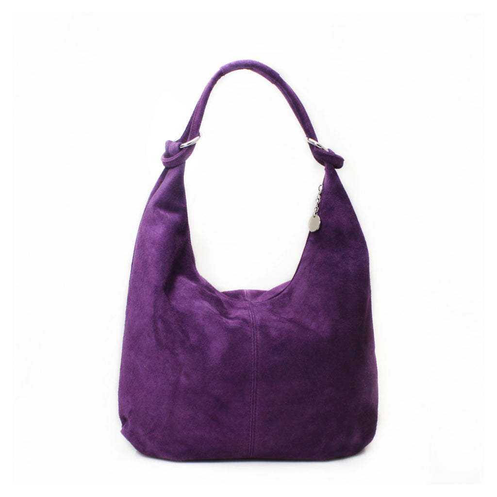 Italian Suede Shoulder Bag