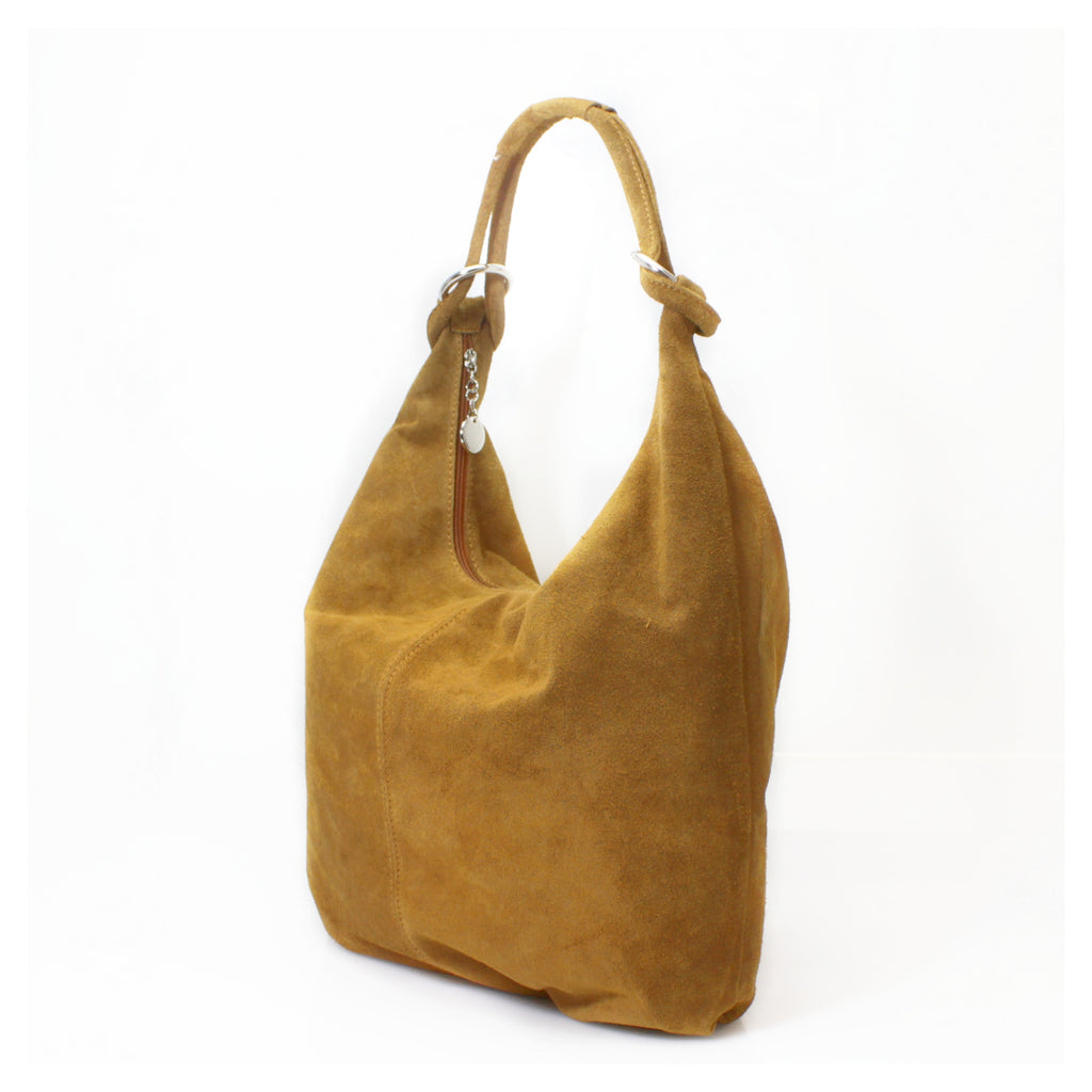 Italian Suede Shoulder Bag