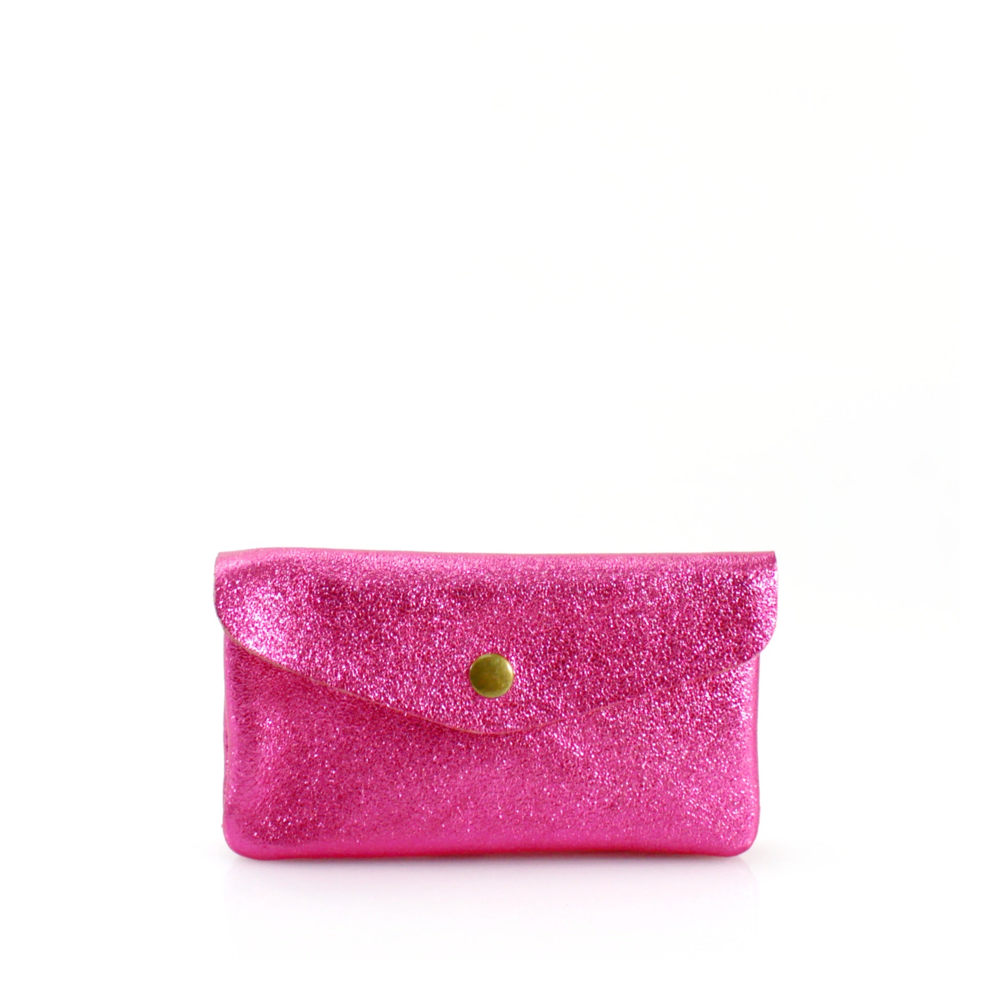 Metallic Leather Coin Purse