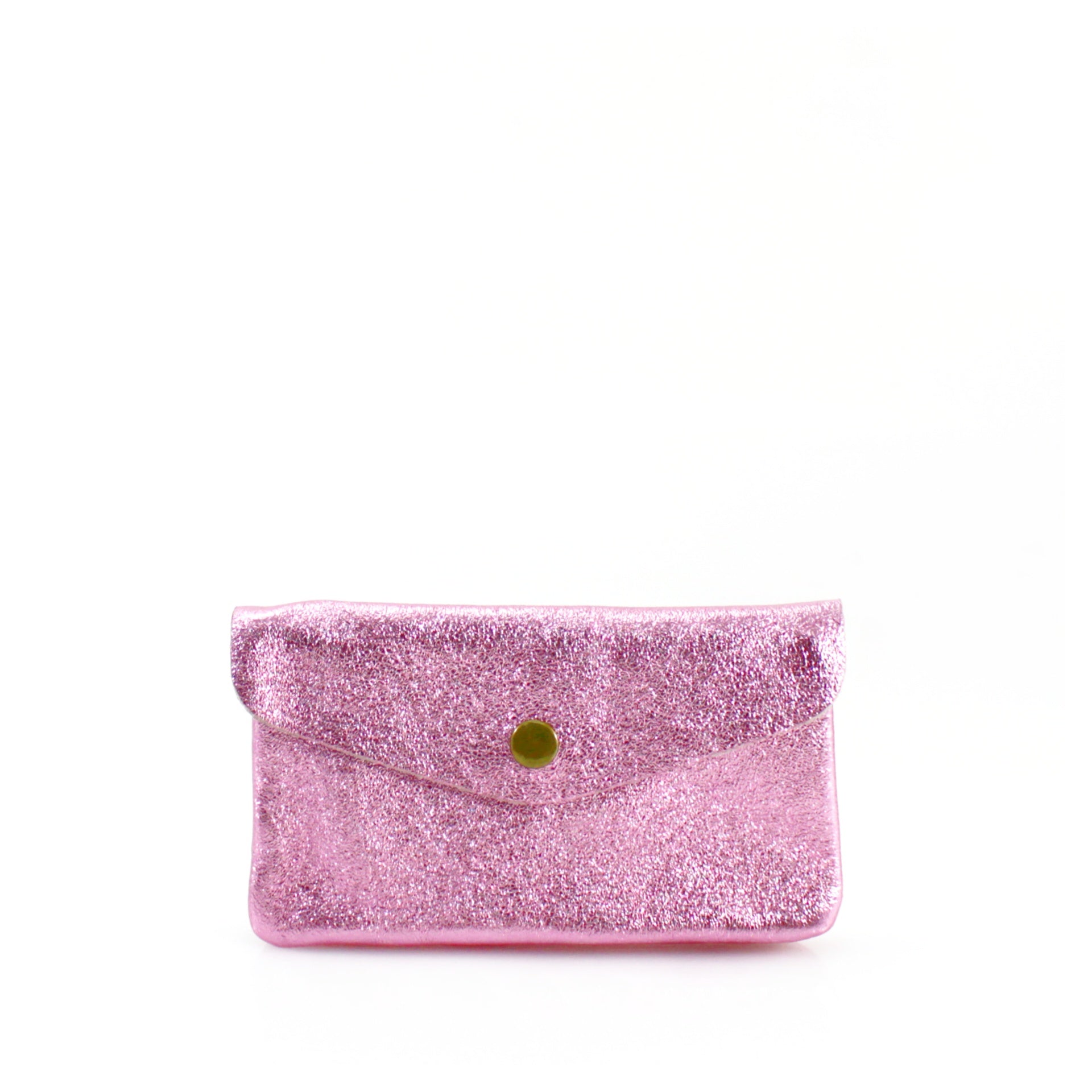 Metallic Leather Coin Purse