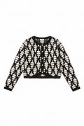 Crochet Leaf Pattern Cardigan