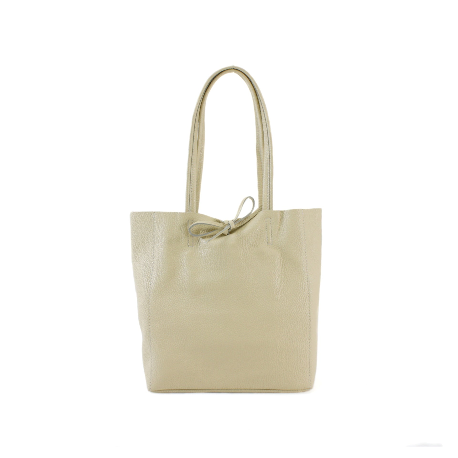 Italian Leather Shopper Bag
