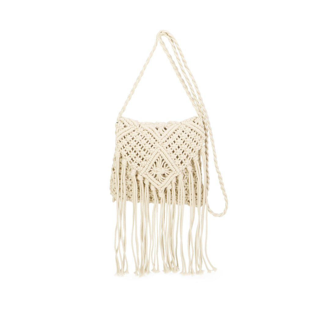 Crochet Tassel Cross Body