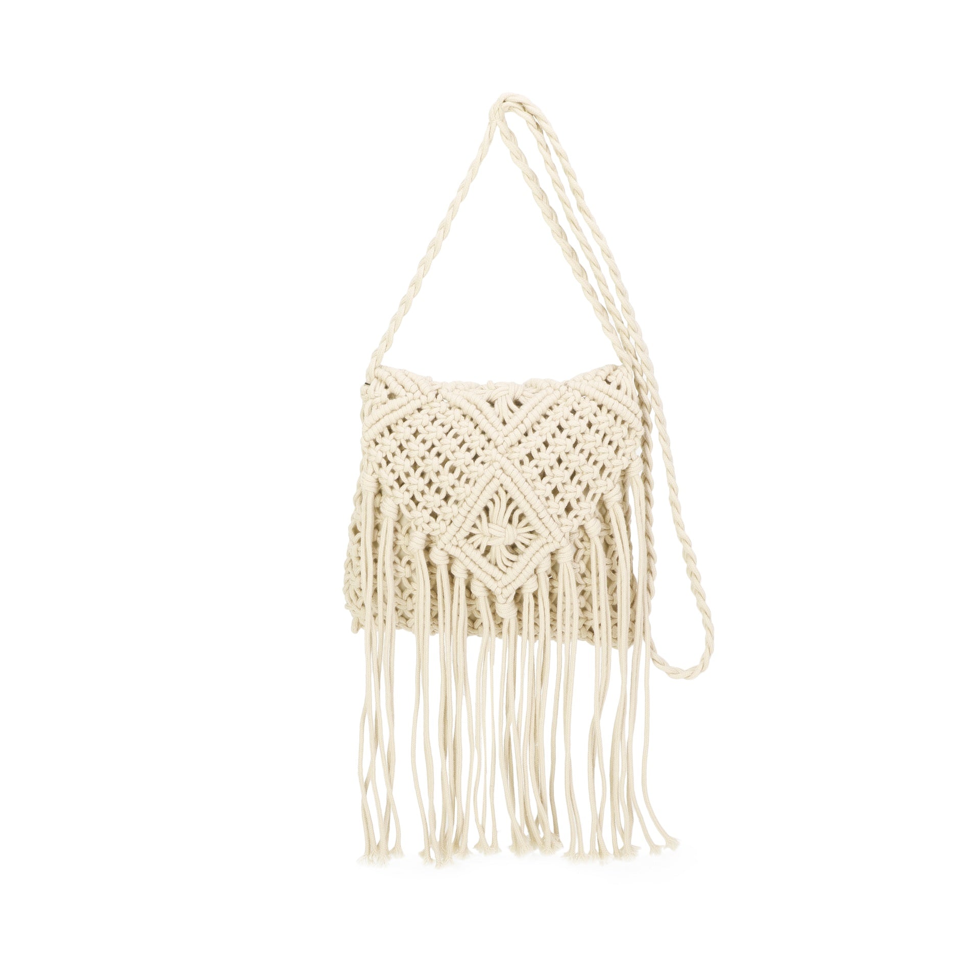 Crochet Tassel Cross Body