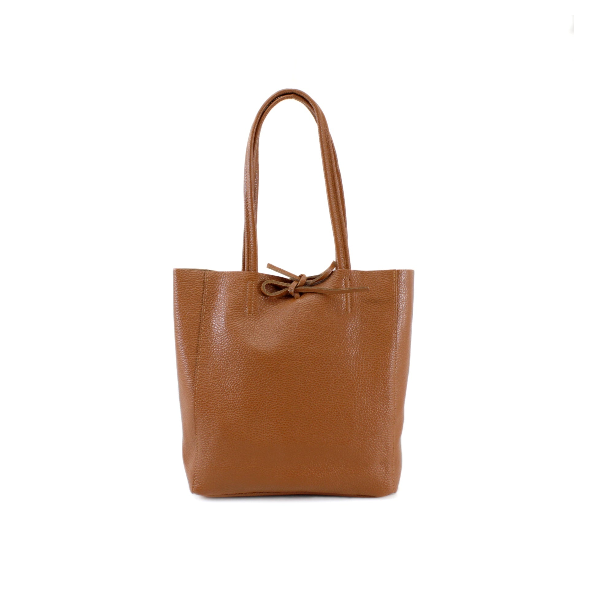 Italian Leather Shopper Bag