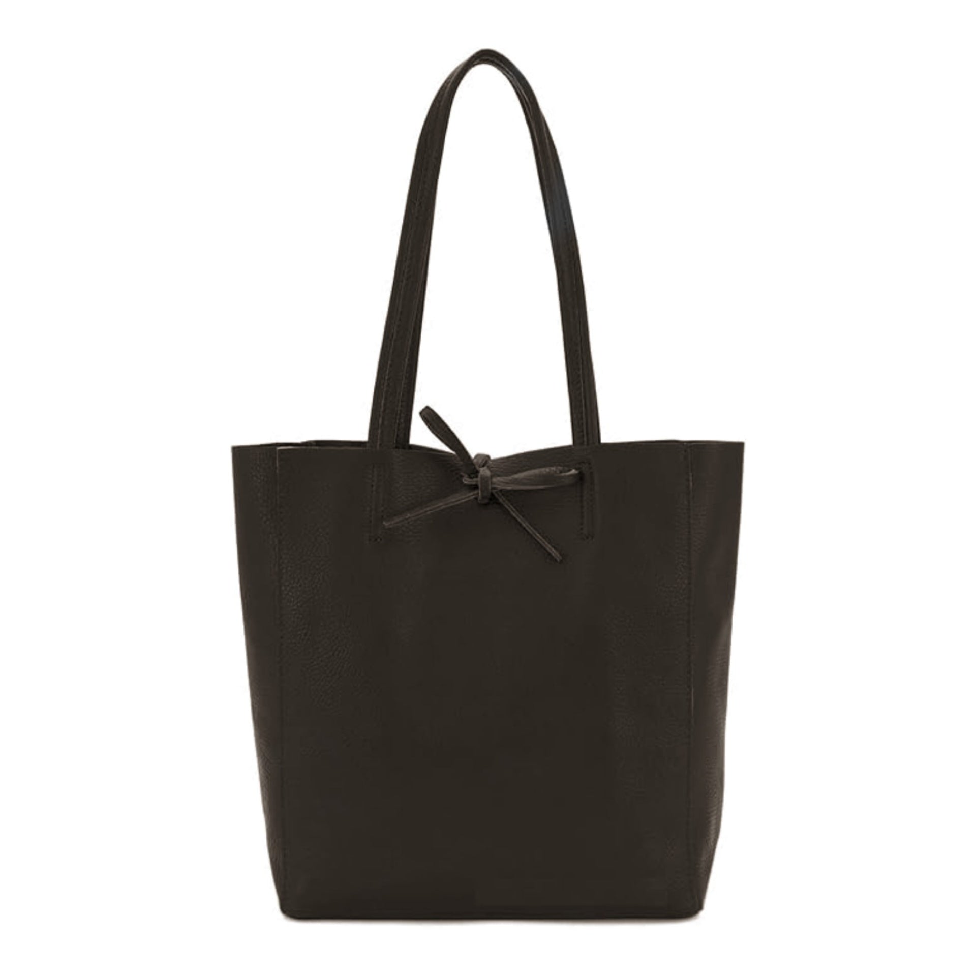 Italian Leather Shopper Bag