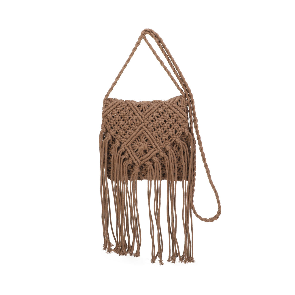 Crochet Tassel Cross Body