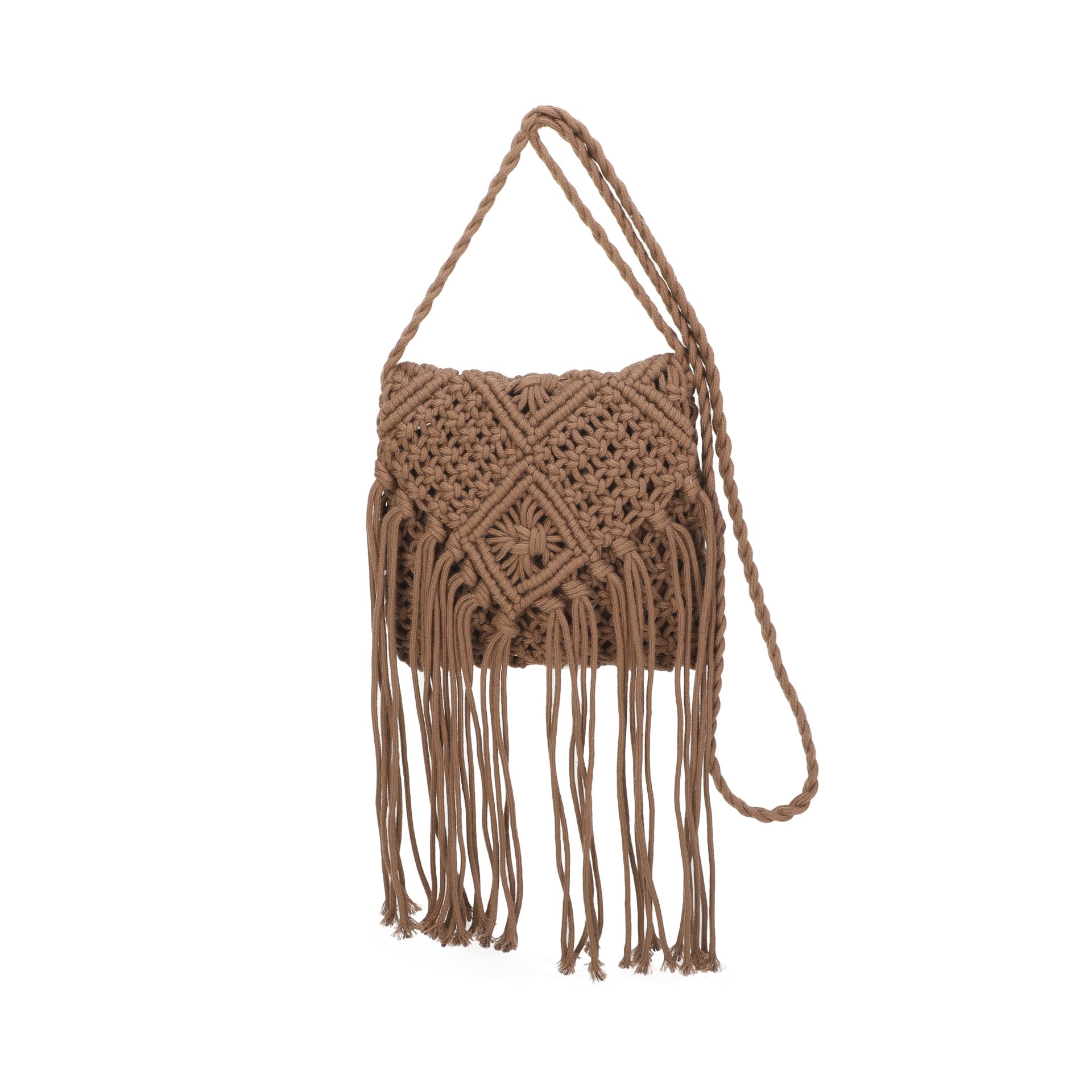 Crochet Tassel Cross Body