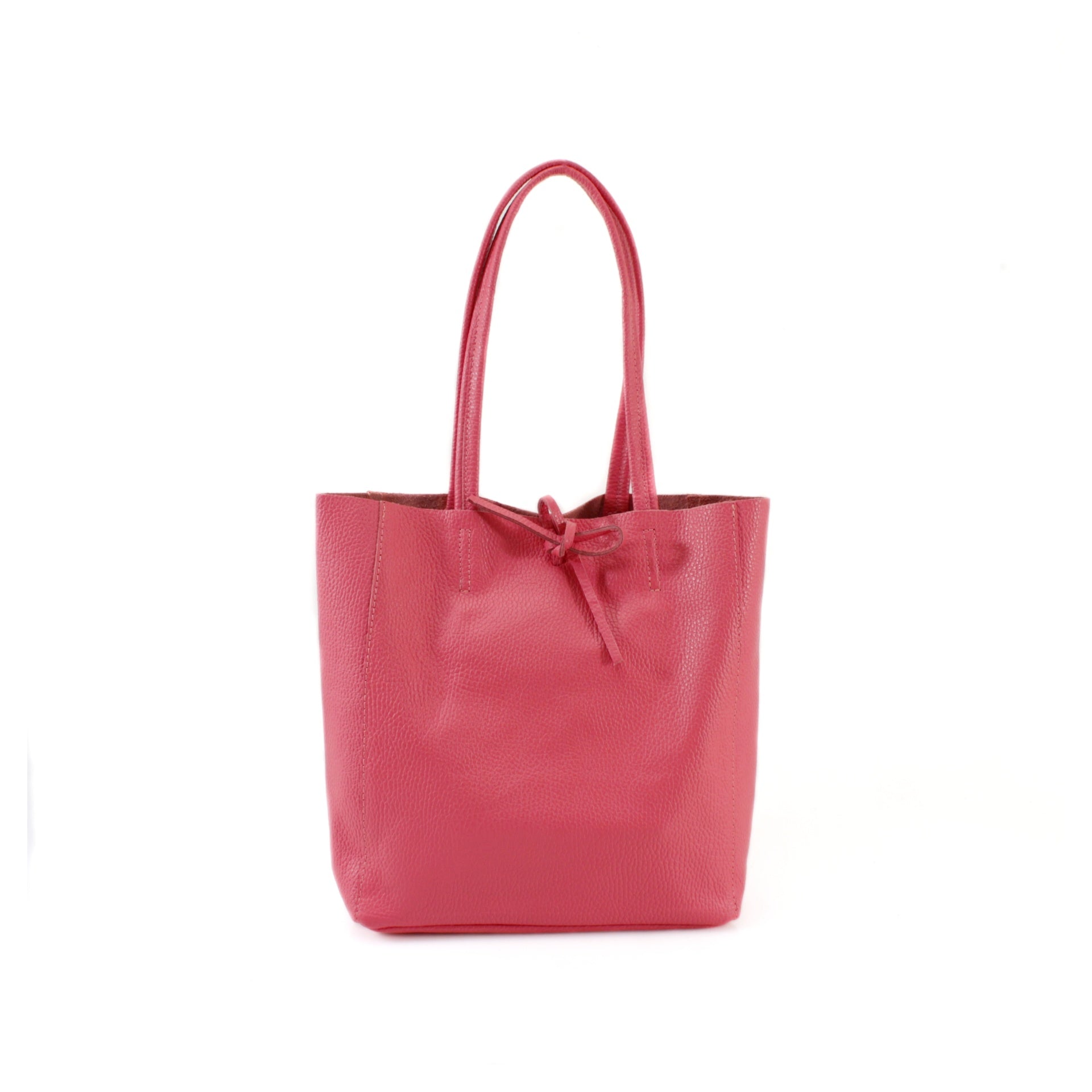 Italian Leather Shopper Bag