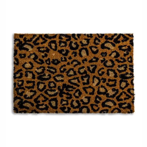 Leopard Print Doormat