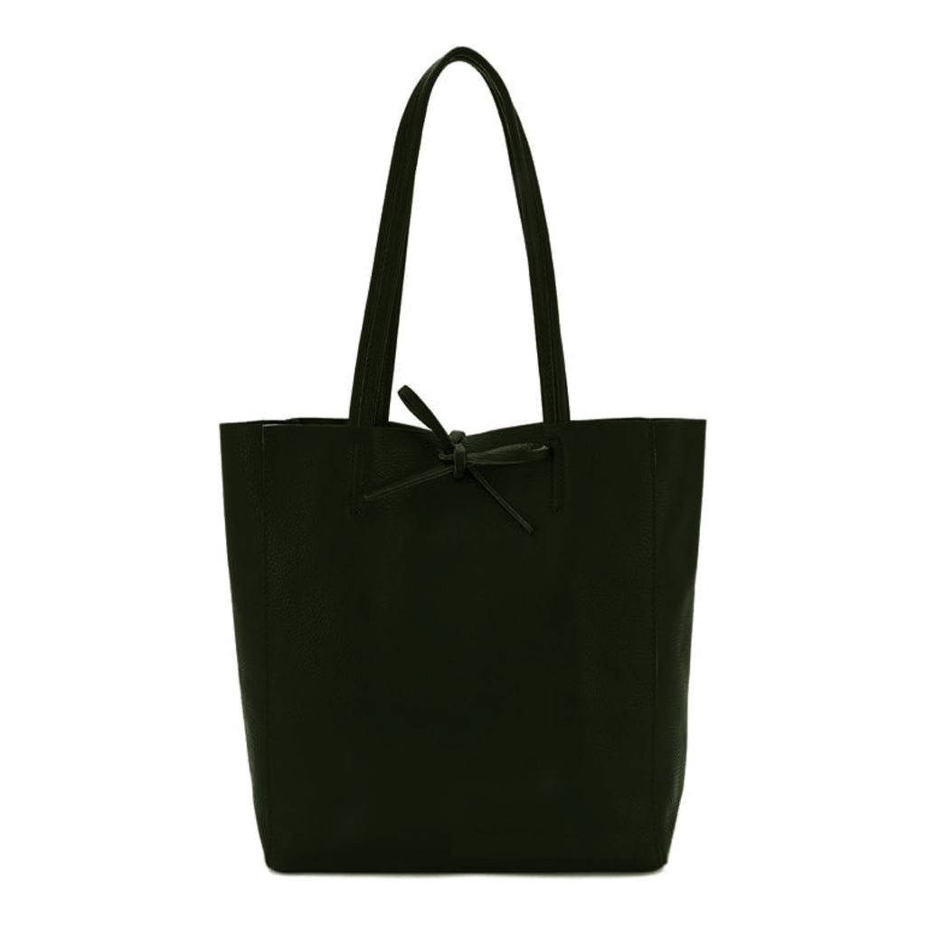 Italian Leather Shopper Bag
