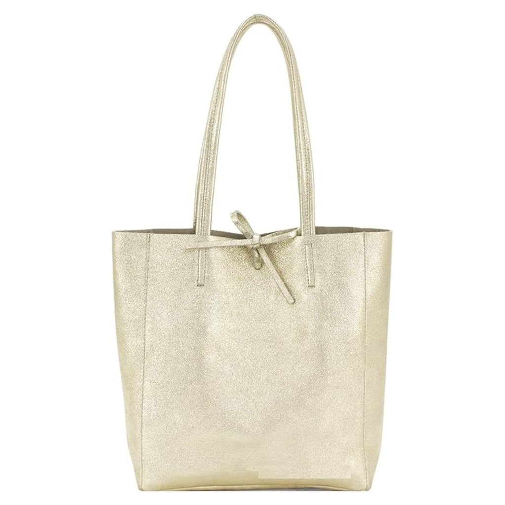 Italian Leather Shopper Bag