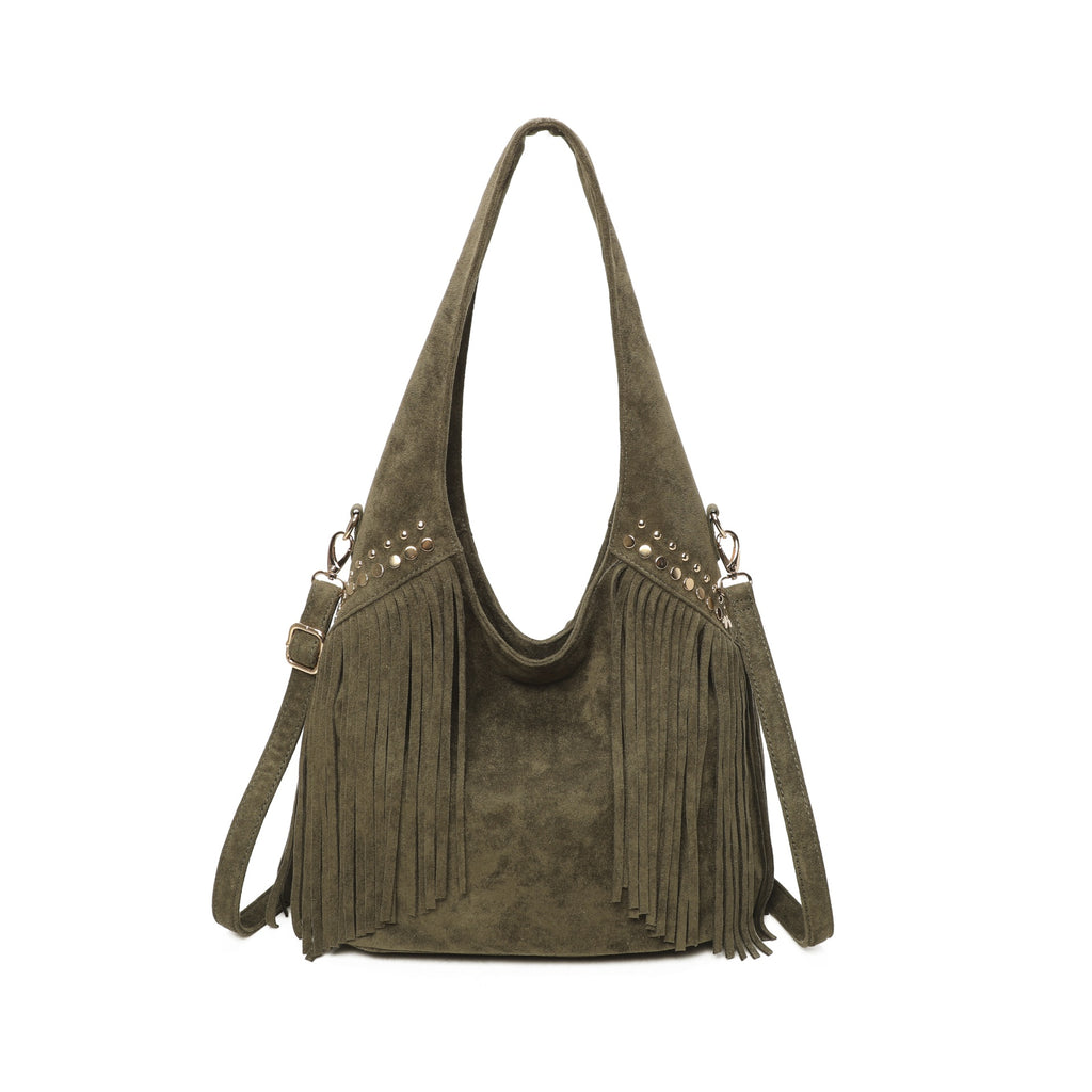 Tassel Hobo Bag