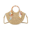 Straw Scarf Bag