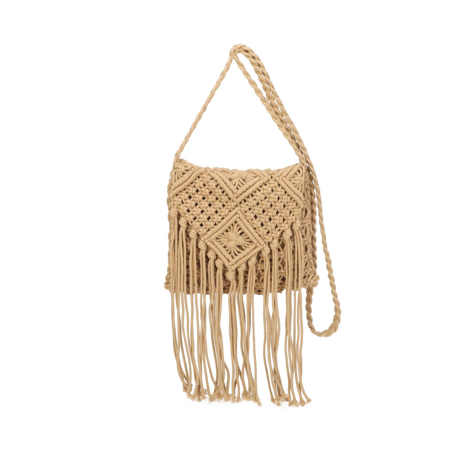 Crochet Tassel Cross Body