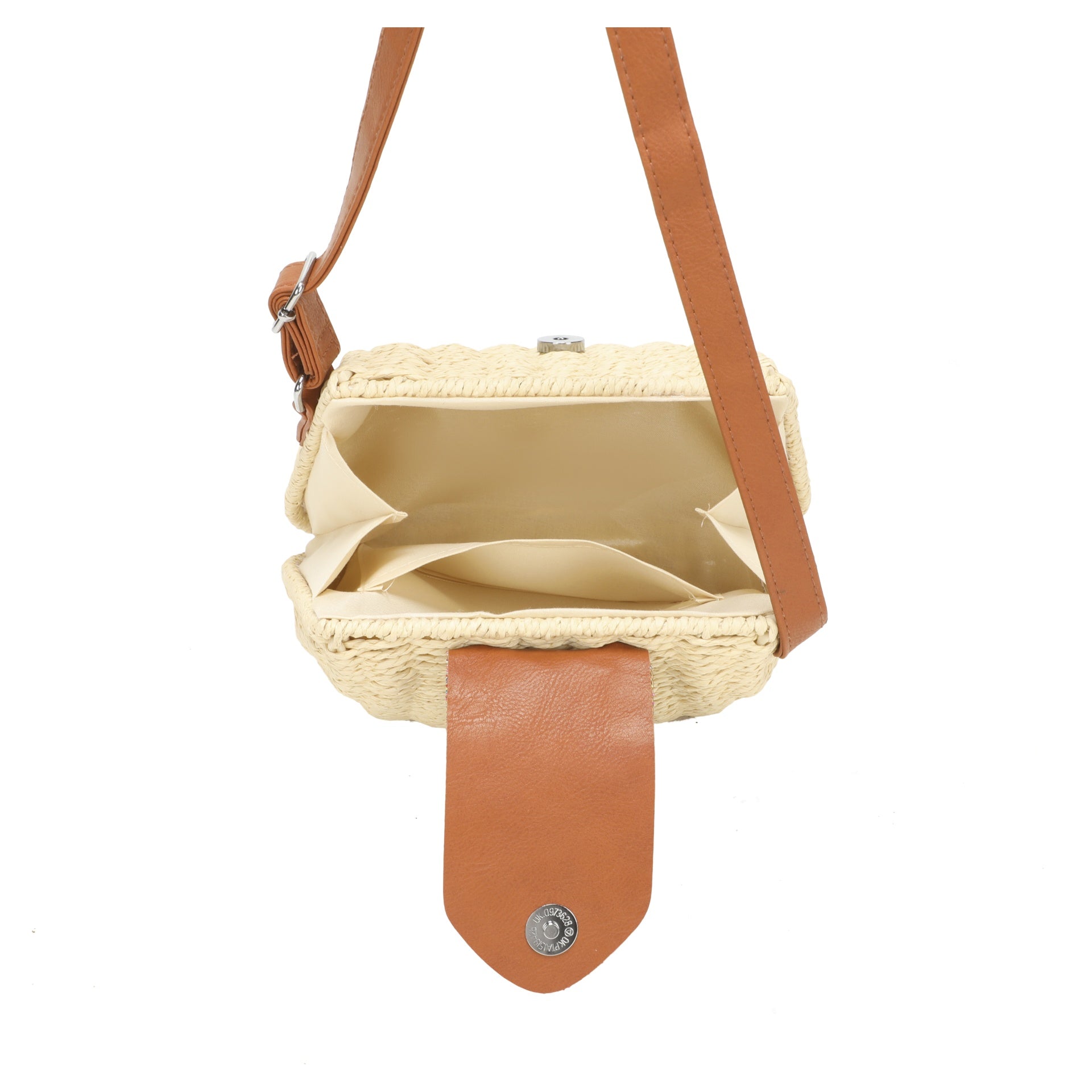 Pastel Gem Basket Cross Body Bag