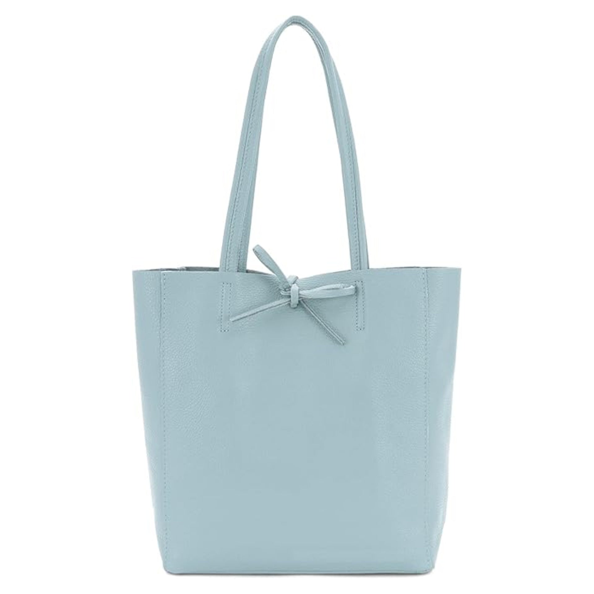 Italian Leather Shopper Bag