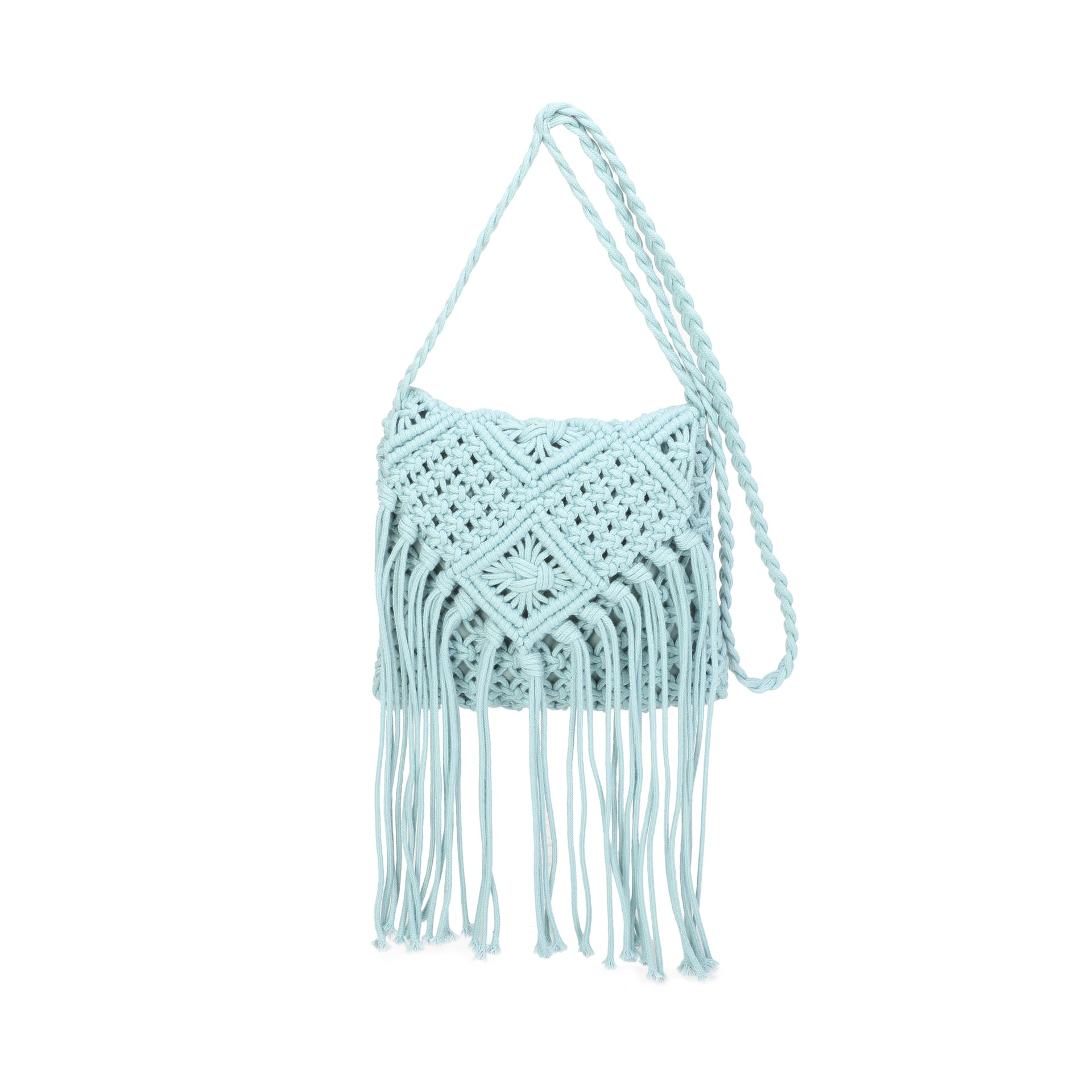 Crochet Tassel Cross Body
