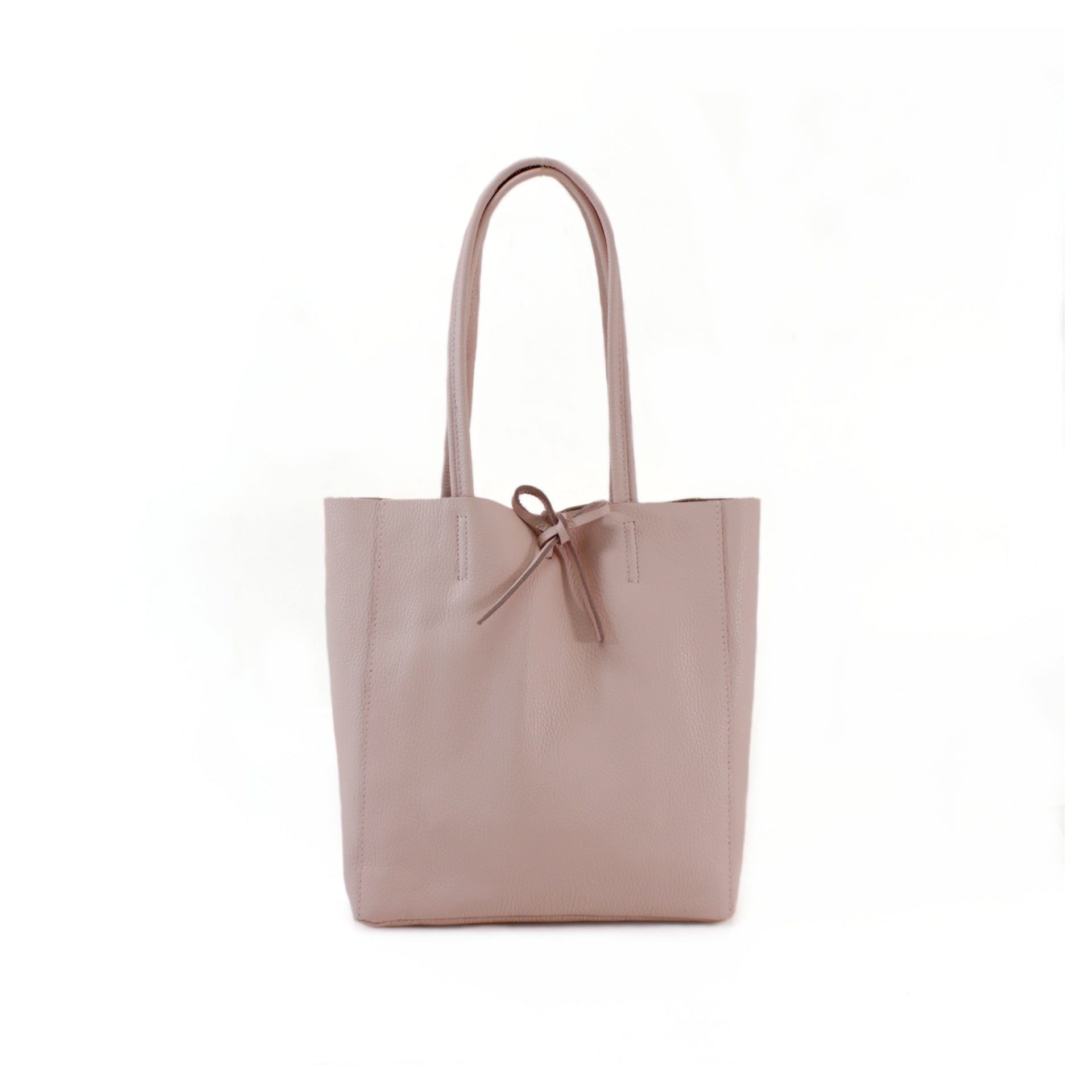 Italian Leather Shopper Bag