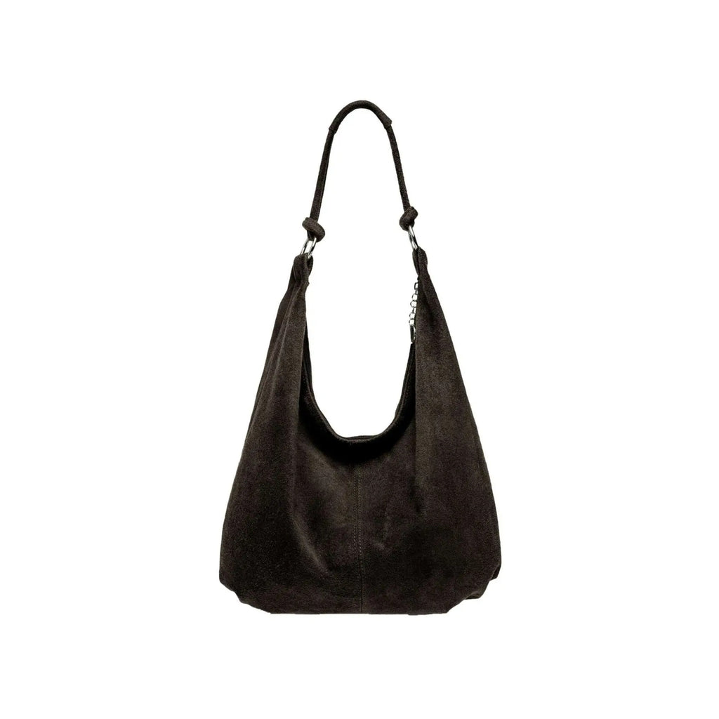 Italian Suede Shoulder Bag