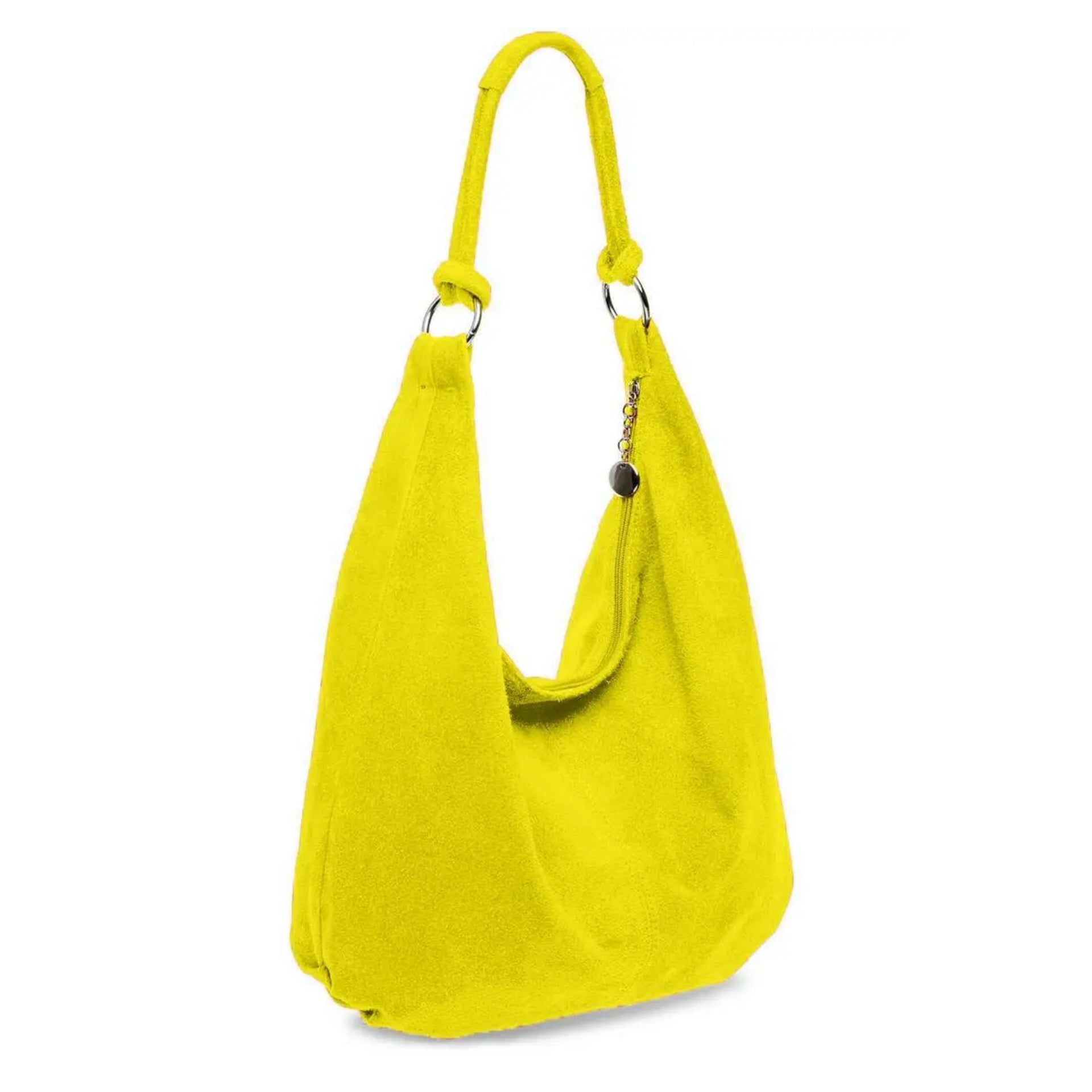 Italian Suede Shoulder Bag