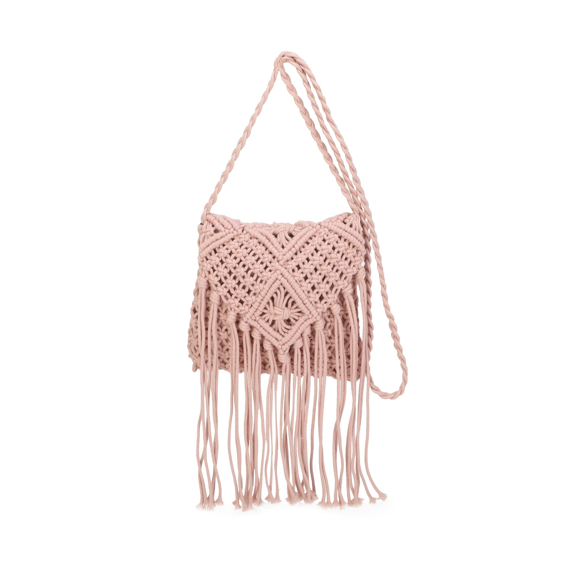 Crochet Tassel Cross Body