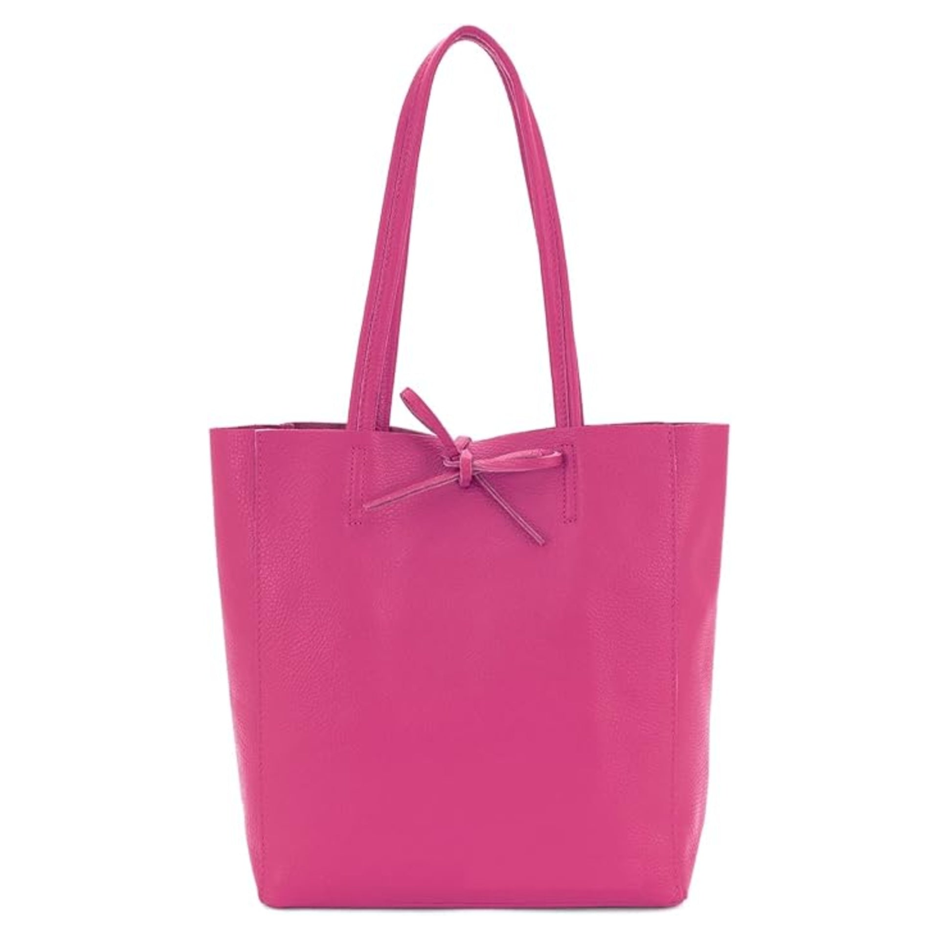 Italian Leather Shopper Bag