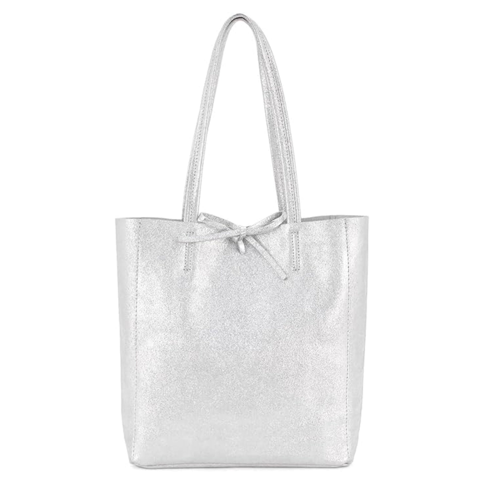 Italian Leather Shopper Bag