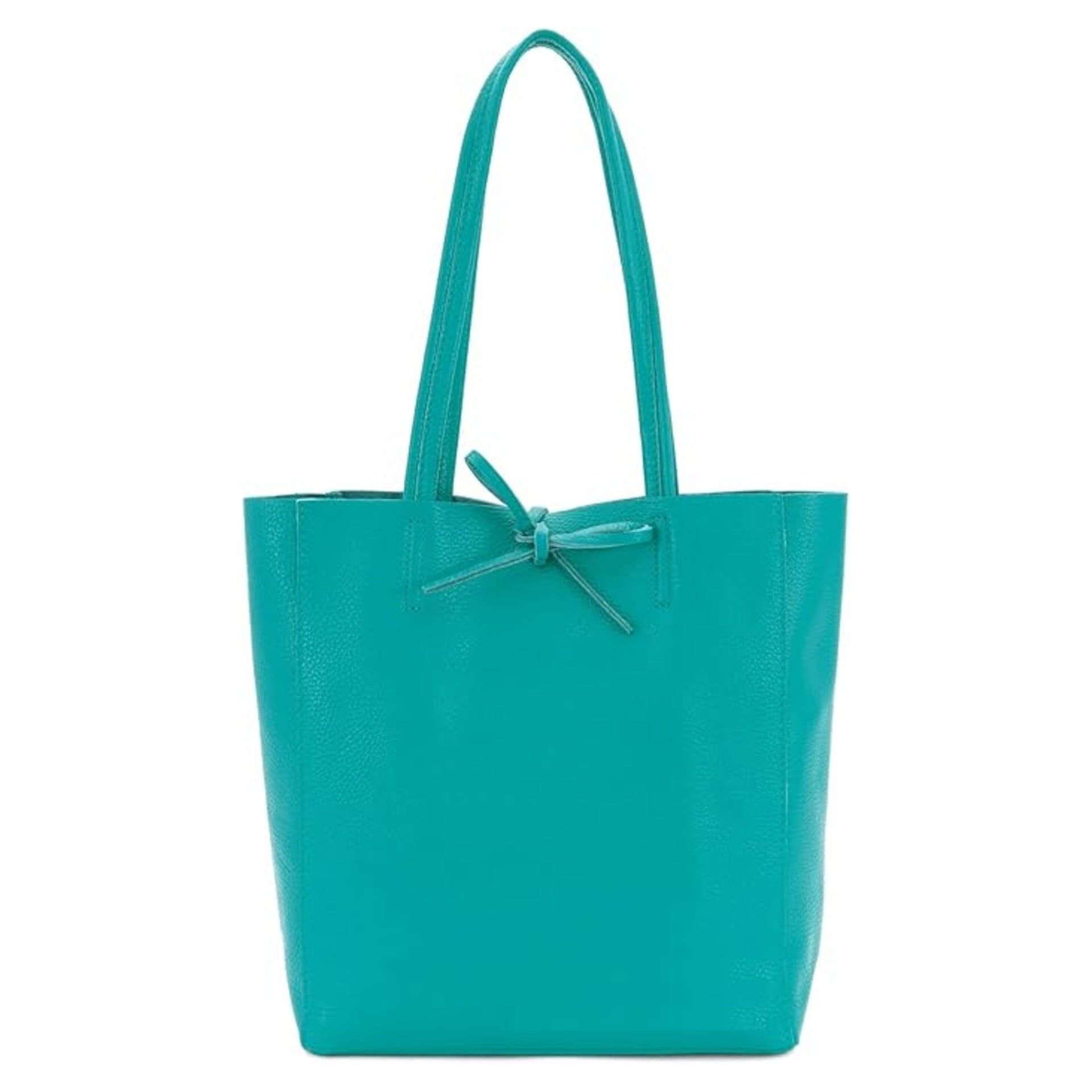 Italian Leather Shopper Bag